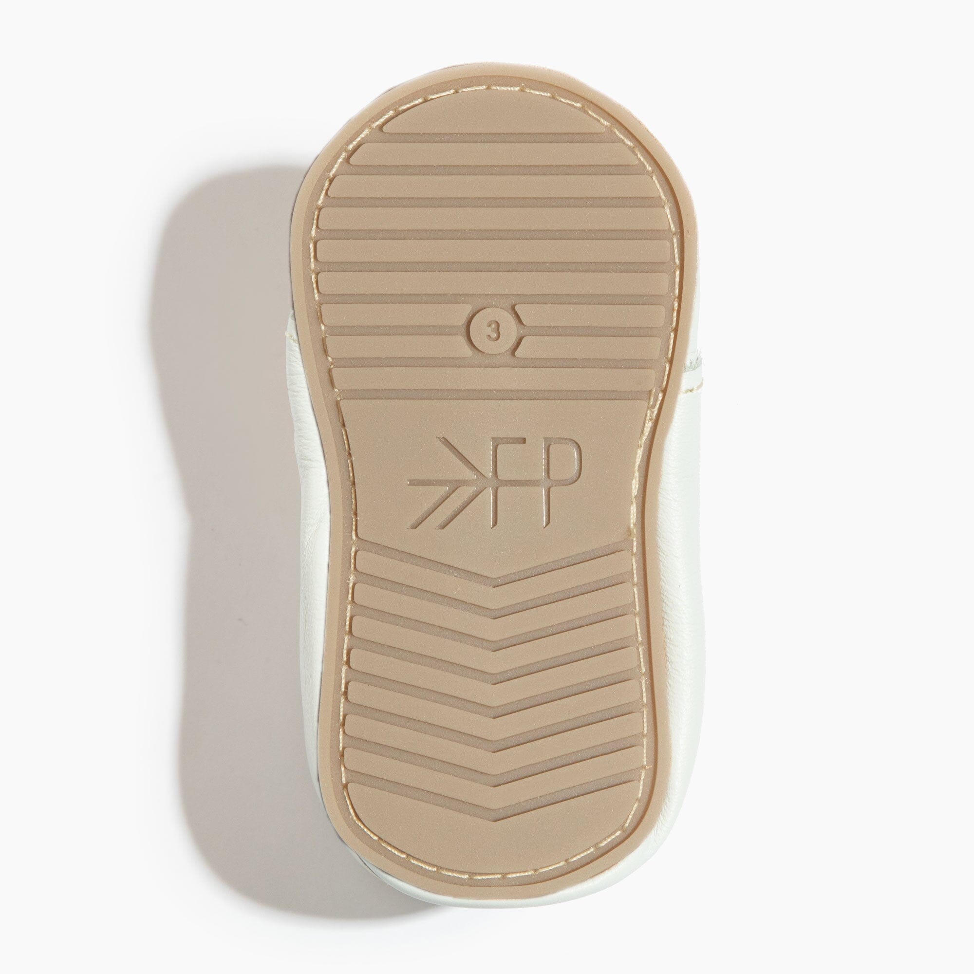 Toasted Bright White Oxford Baby Shoe - Tenth & Pine - Oxford - Soft Sole - 1