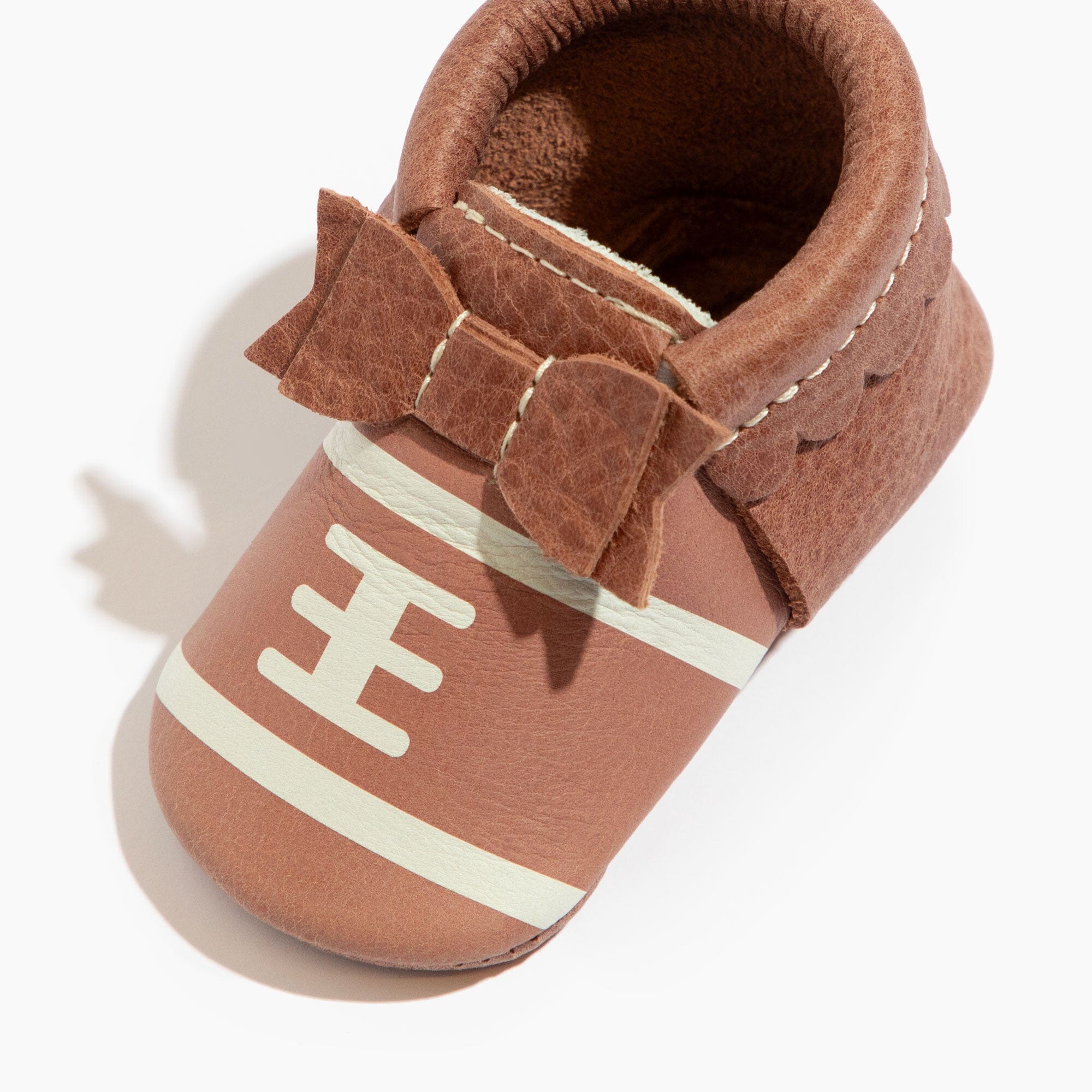 Touchdown II Bow Baby Shoe - Tenth & Pine - Bow Mocc - Soft Sole - 1