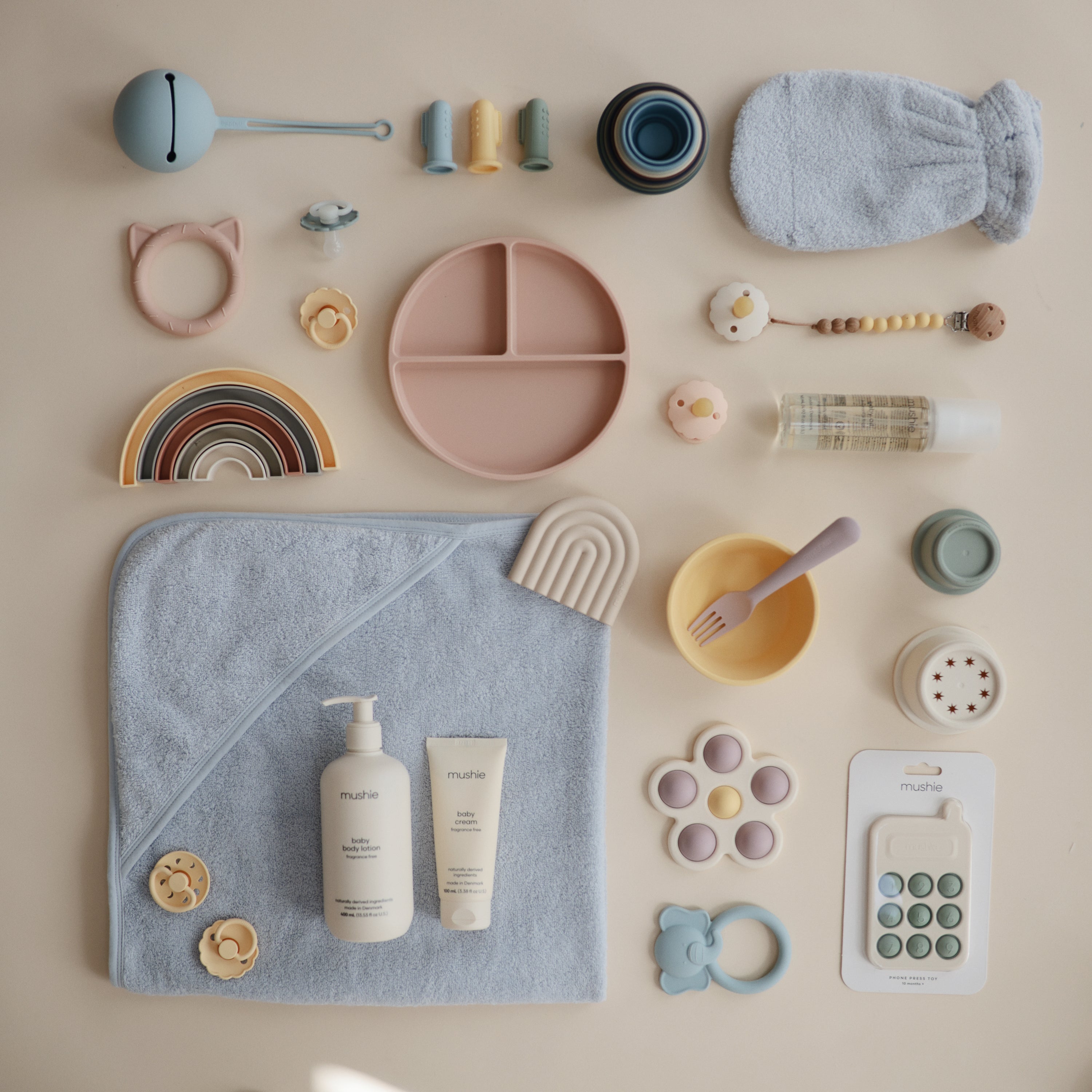 Silicone Pacifier Clip | Eva - Tenth & Pine - Pacifier Clip - Black