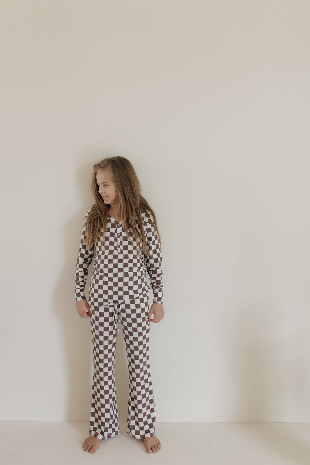 Youth Flare Bamboo Pajamas | Dutton - Tenth & Pine - Pajamas - 10/12 Years