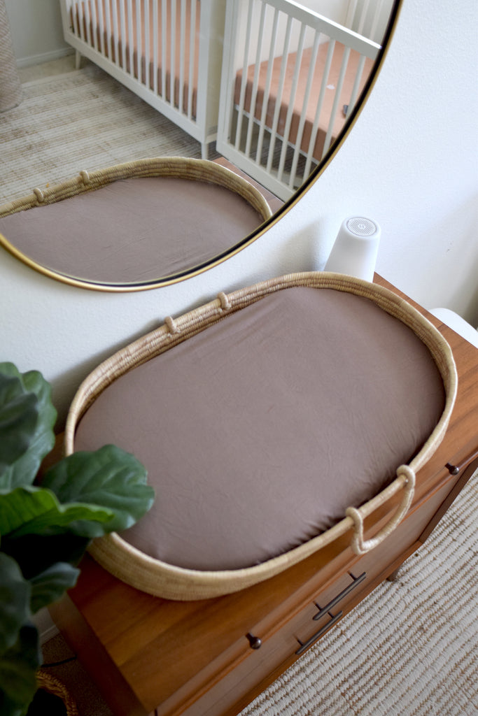 Bamboo Cover - Mocha - Tenth and Pine - Organic Baby Clothes