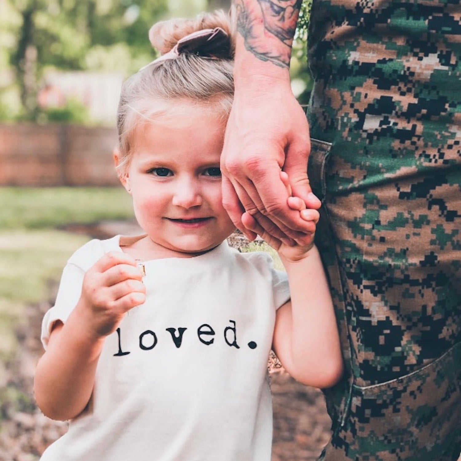 Loved - Organic Cotton Tee - Tenth & Pine - Short Sleeve Tee - 2/3T