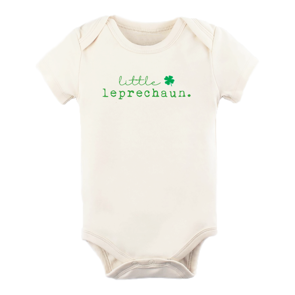 Little Leprechaun - Organic Bodysuit - Tenth and Pine - Organic Baby Clothes