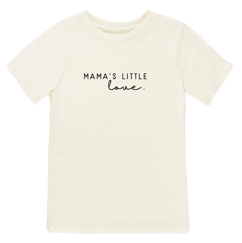 Mama's Little Love - Organic Tee - Tenth and Pine - Organic Baby Clothes