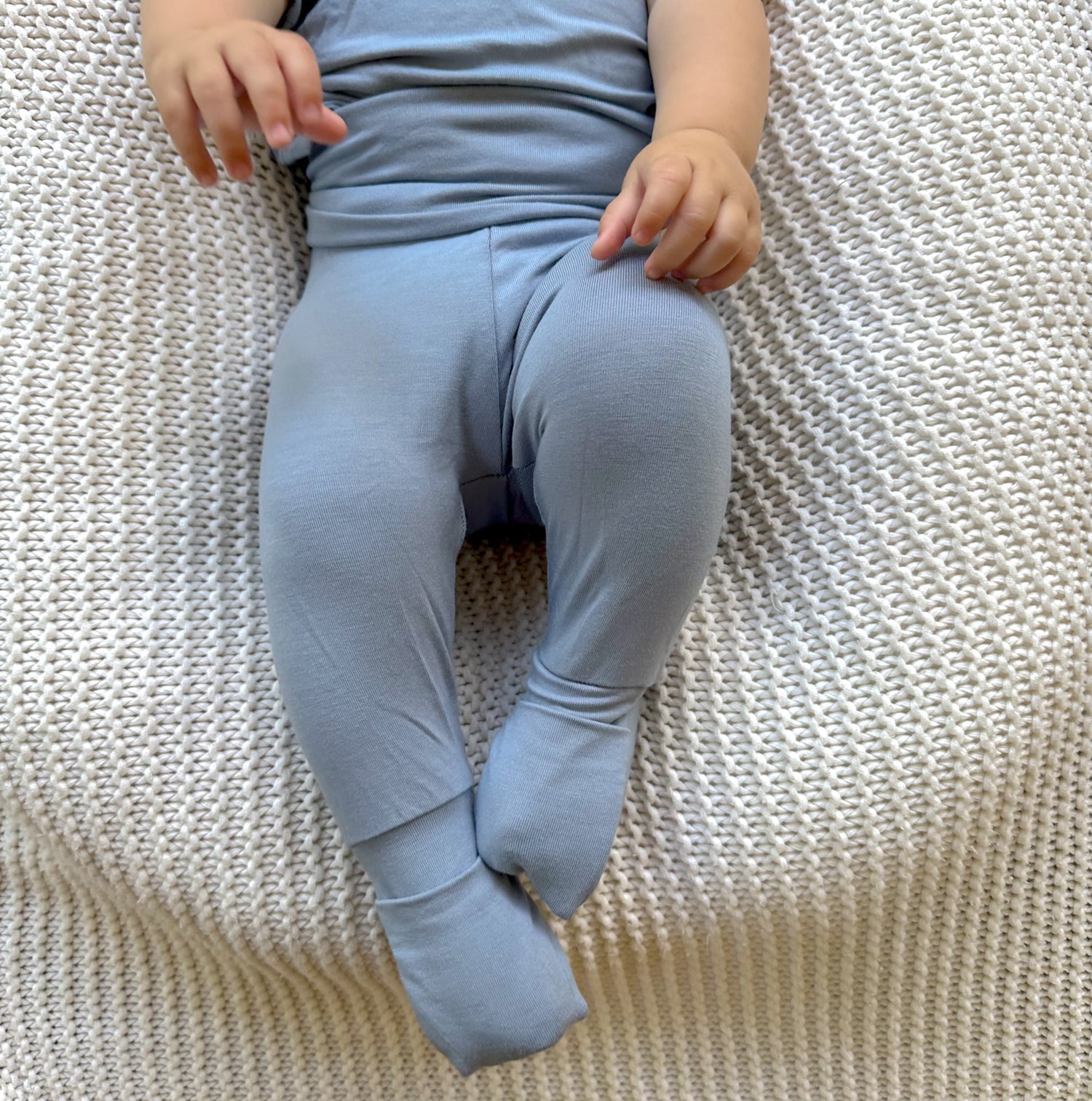 Luxury Bamboo Footie Leggings for Baby &amp; Toddler