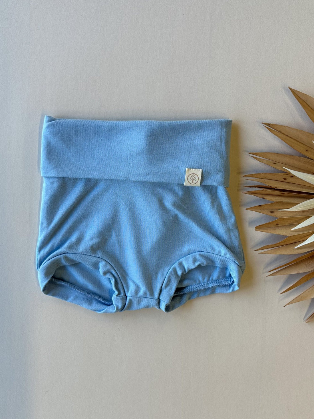 0/3m 2/3t Fold - Over Bloomers | Baby &amp; Toddler | Luxury Bamboo | Ocean - Tenth &amp; Pine - Bloomers