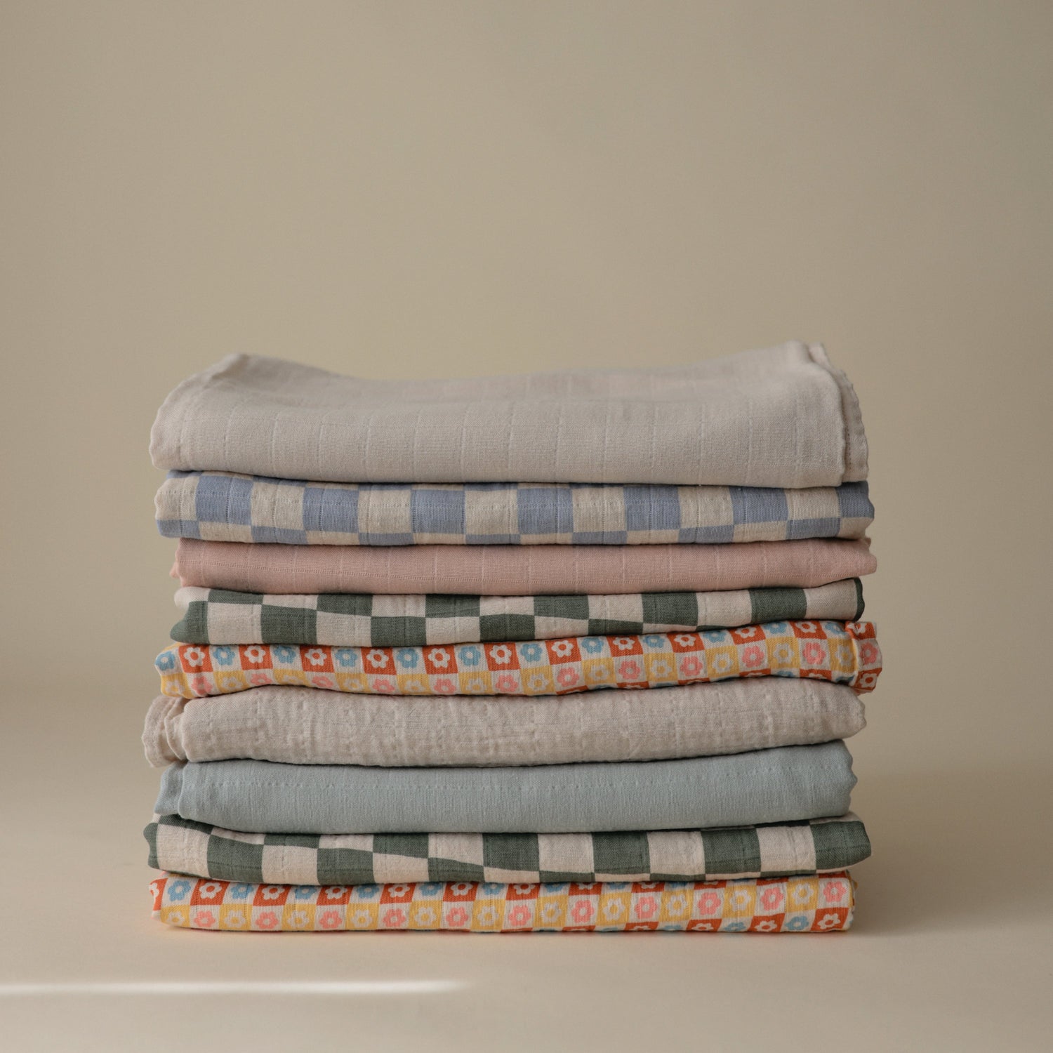 Organic Cotton Muslin Swaddle Blanket