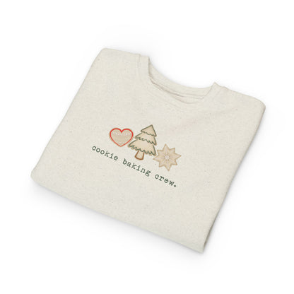 Cookie Baking Crew | Toddler Fleece Sweatshirt