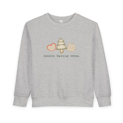 Cookie Baking Crew | Toddler Fleece Sweatshirt