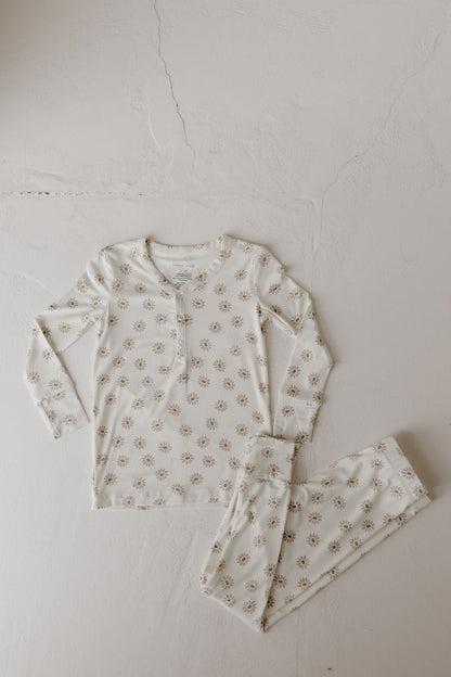 Bamboo Two Piece Pajamas | Daisy Fields