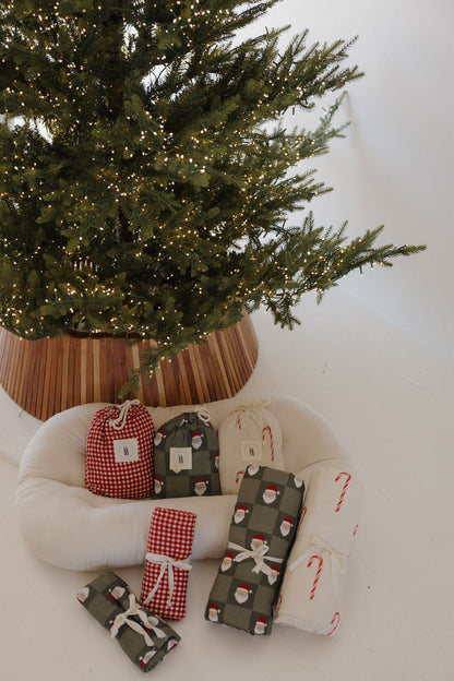 Muslin Swaddle | Red Gingham