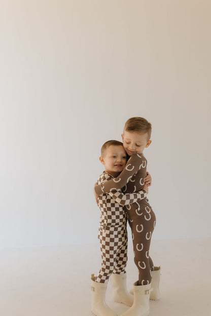 Bamboo Two Piece Pajamas | Giddy Up