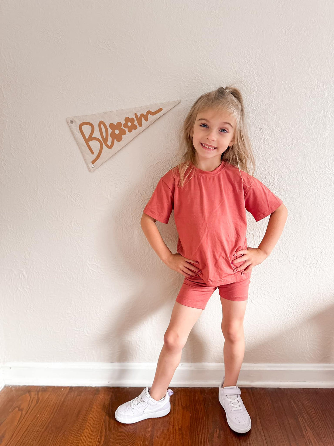Bamboo Tee &amp; Bike Shorts - sold as separates