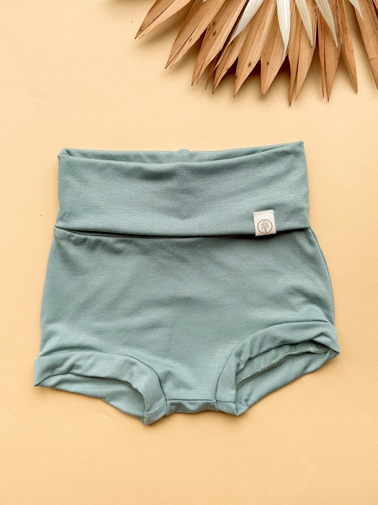 4/5T, 5T | Fold Over Bloomers | Seafoam | Bamboo - Tenth &amp; Pine - Bloomers