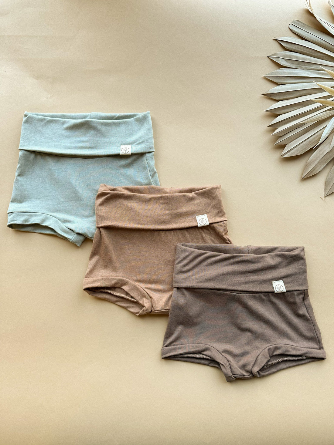 4/5T | Fold Over Bloomers | Mocha | Bamboo - Tenth &amp; Pine - Bloomers