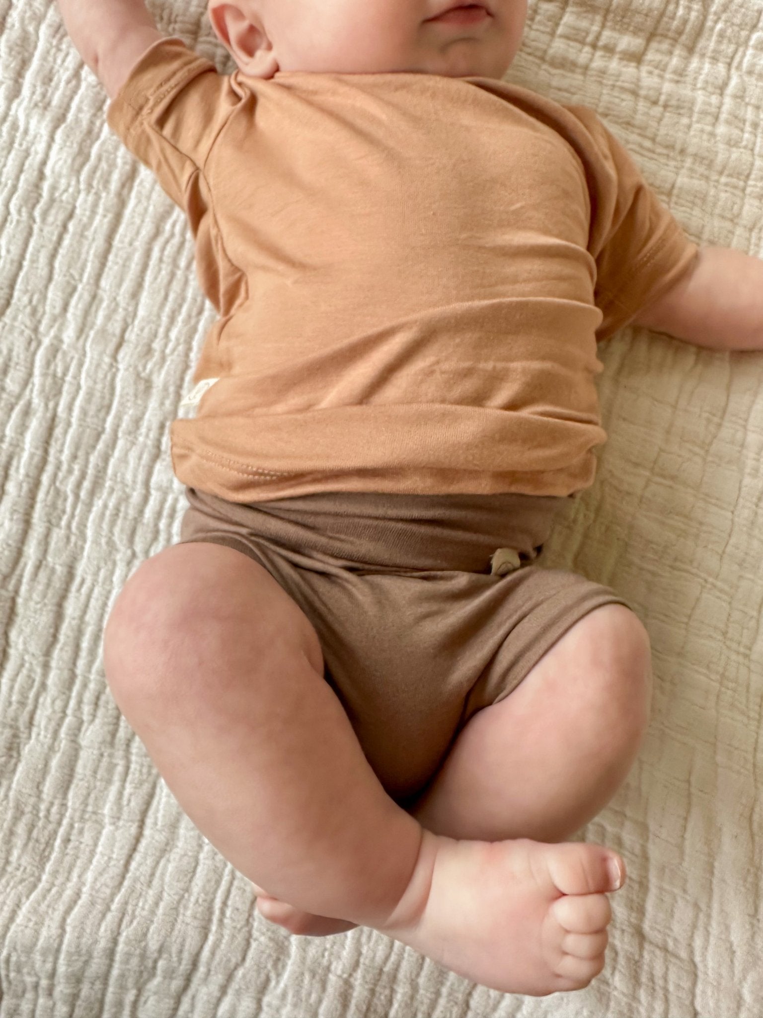 4/5T | Fold Over Bloomers | Mocha | Bamboo - Tenth &amp; Pine - Bloomers