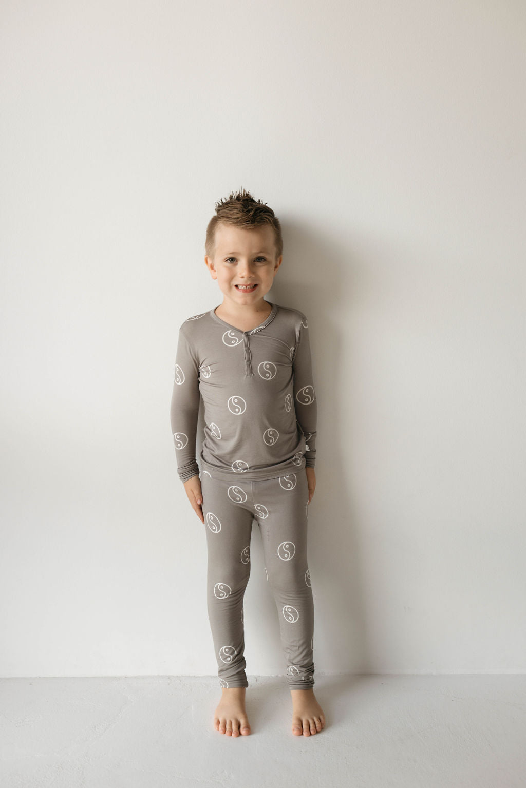 Bamboo Two Piece Pajamas | Sage Yin Yang