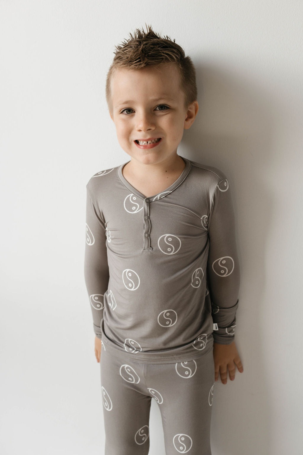 Bamboo Two Piece Pajamas | Sage Yin Yang