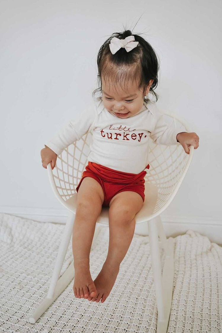 4T, 5T | Fold Over Bloomers | Rust | Bamboo - Tenth & Pine - Bloomers - 3T