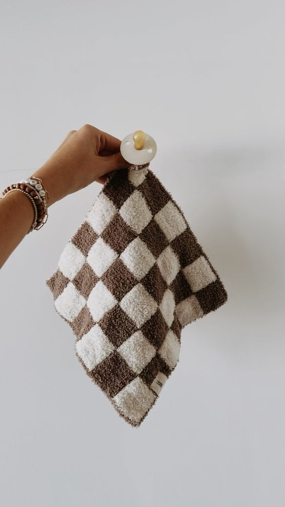 Lovey | Mushroom Checkerboard