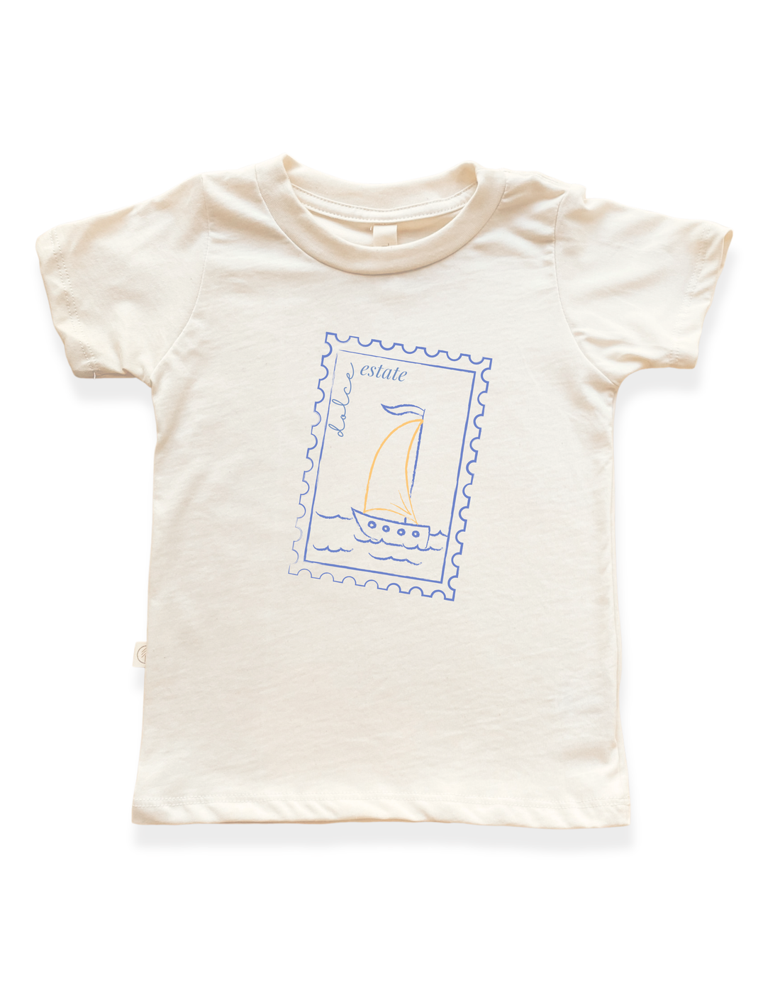 Dolce Estate Stamp Organic Kids T-Shirt