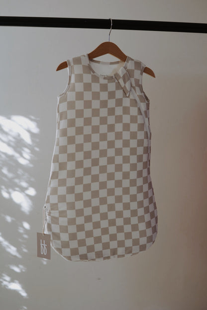 Bamboo Sleep Sack | Checkerboard