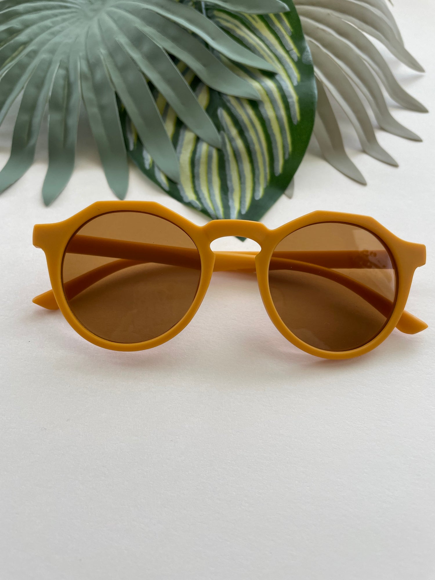 Hexagonal Sunglasses - Clementine