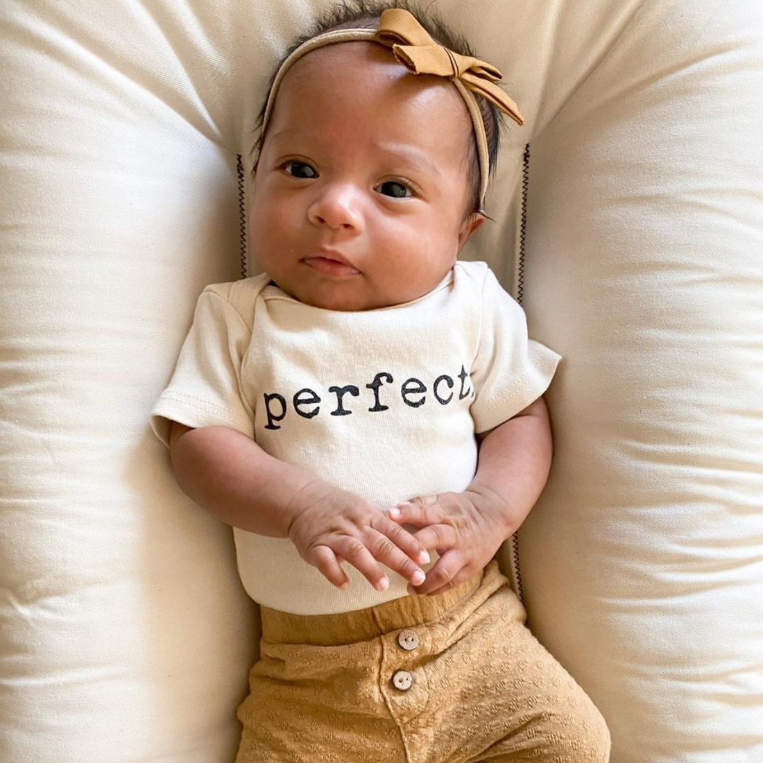 Perfect Organic Cotton Baby Bodysuit