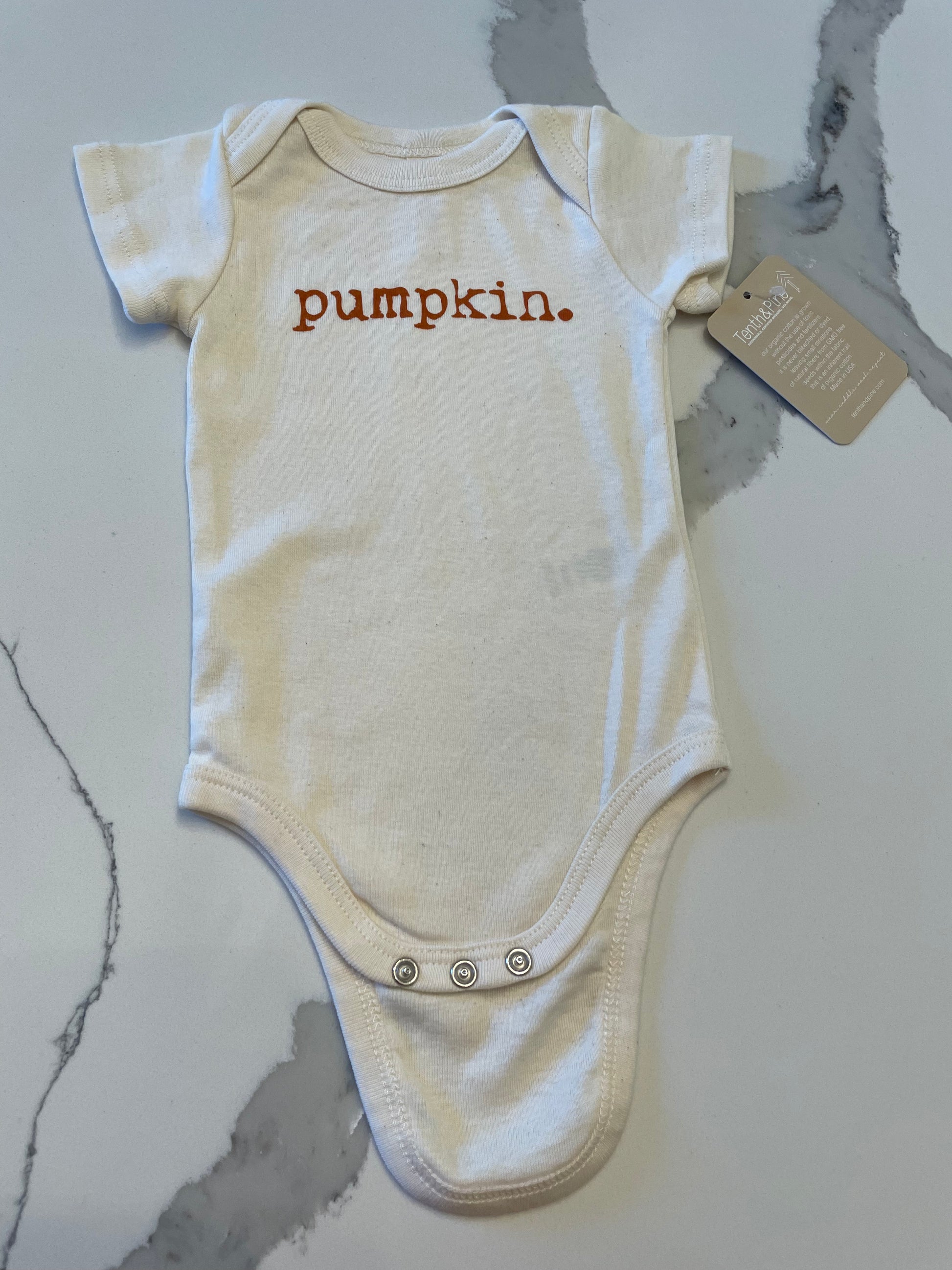 Imperfect #377 - Pumpkin (0/3m) - Tenth & Pine - 