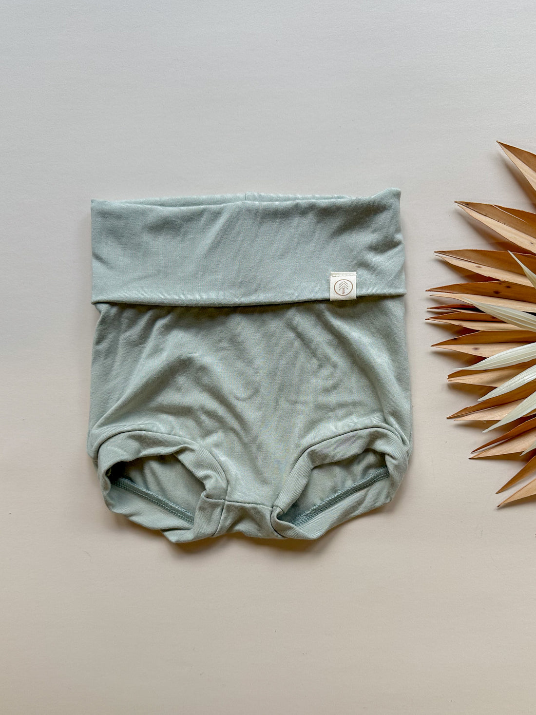 Fold Over Bloomers | Sage | Luxury Bamboo