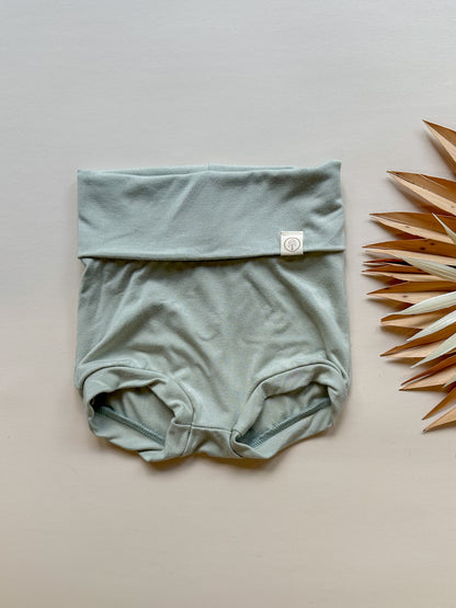 Fold Over Bloomers | Sage | Luxury Bamboo