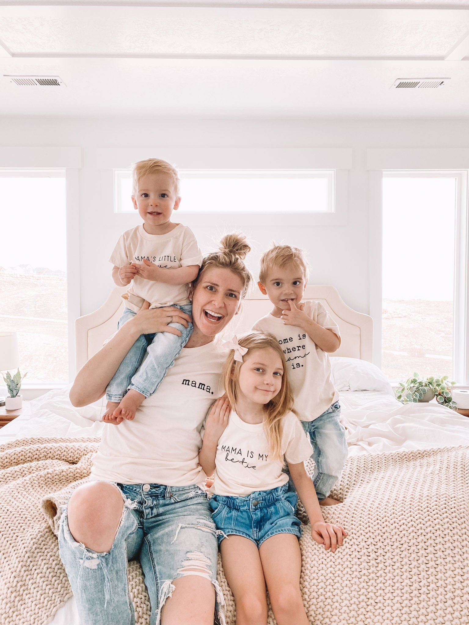 Mama Adult Organic Cotton Short Sleeve Tee