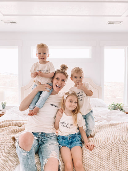 Mama Adult Organic Cotton Short Sleeve Tee
