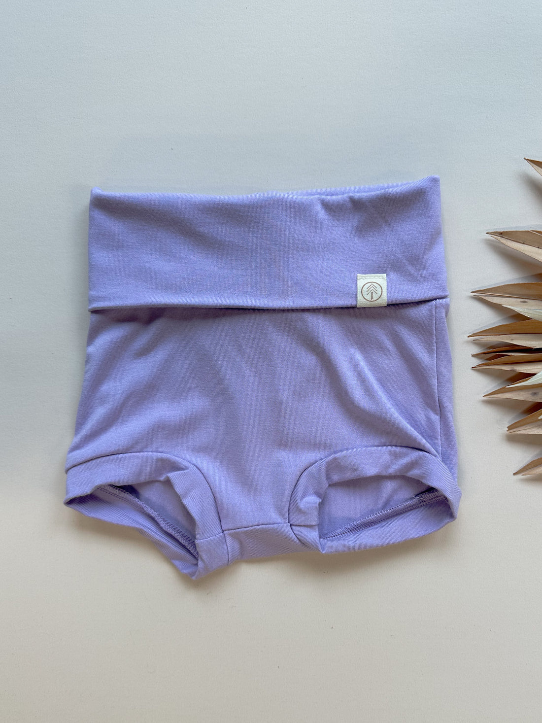 Fold Over Bloomers | Lilac | Luxury Bamboo