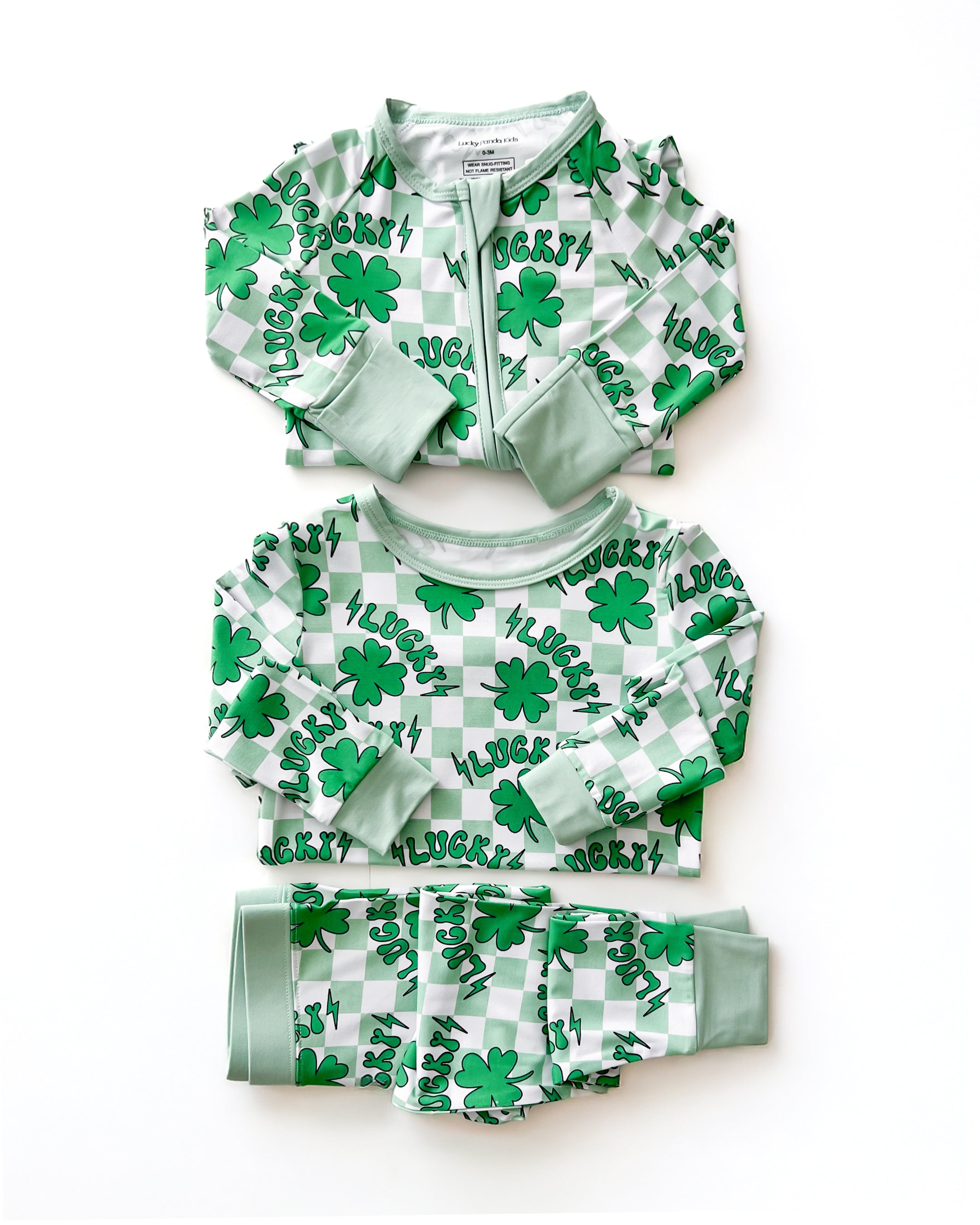 Bamboo Two Piece Set | Lucky Shamrock