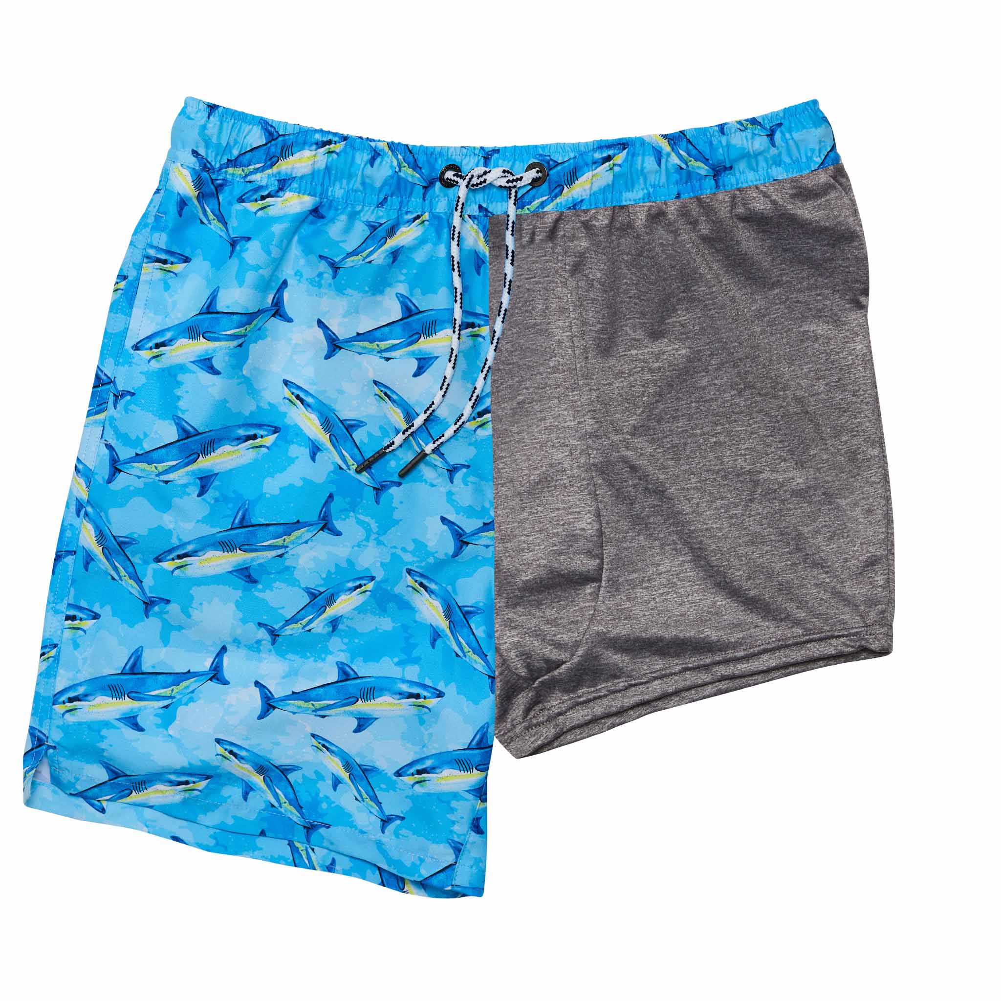 Mens Jawsome Waves Swim Short