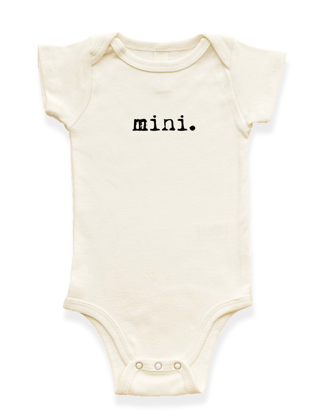 Mini Organic Baby Bodysuit