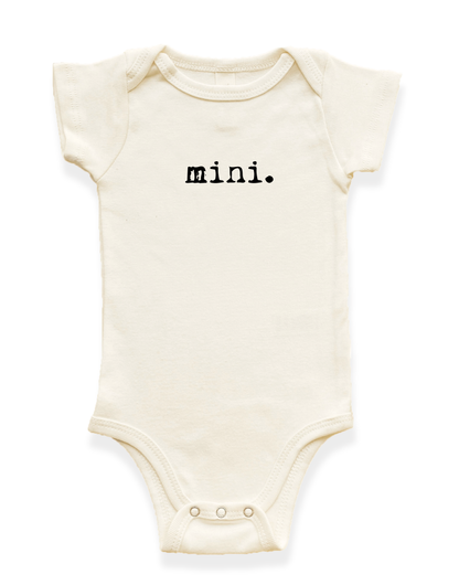 Mini Organic Baby Bodysuit