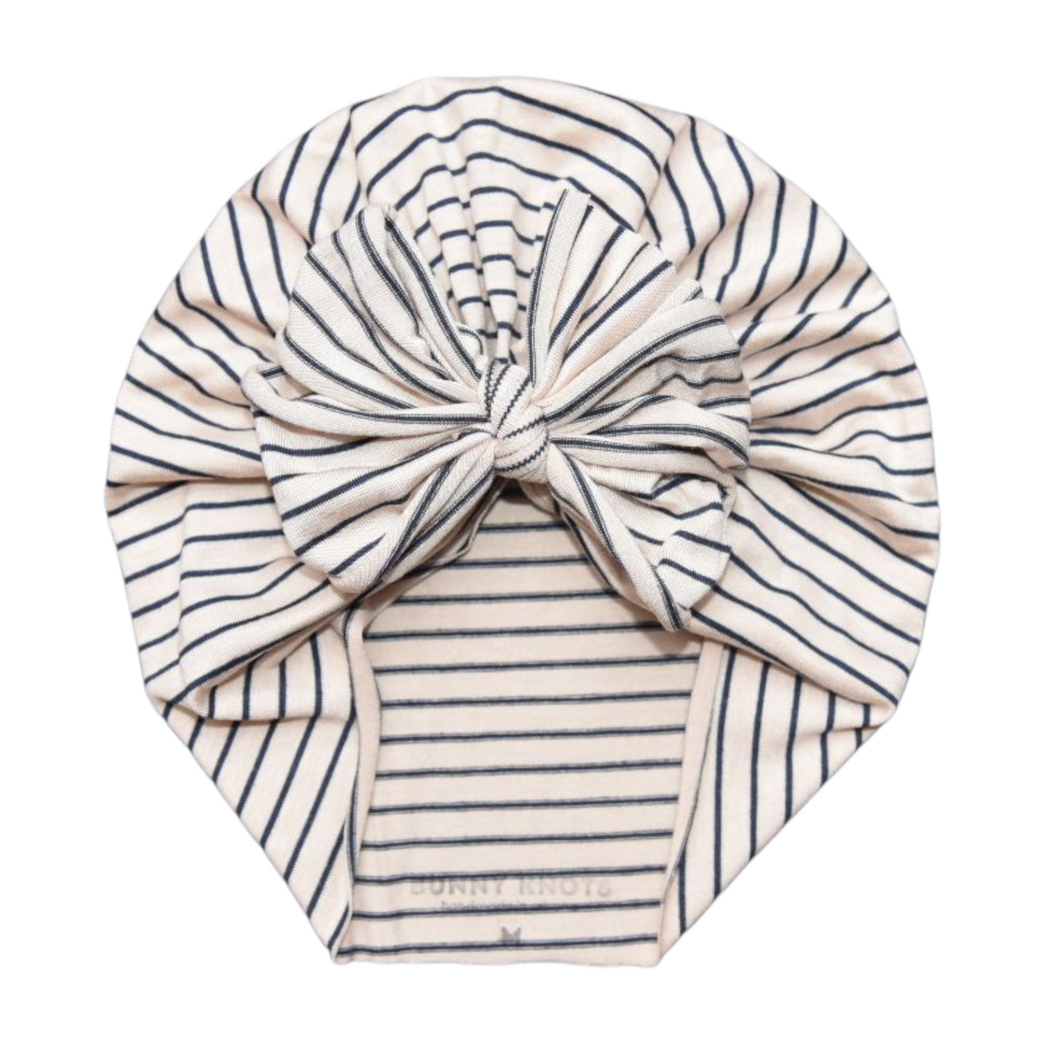 Greda | Navy &amp; Natural Stripe | Classic Headwrap