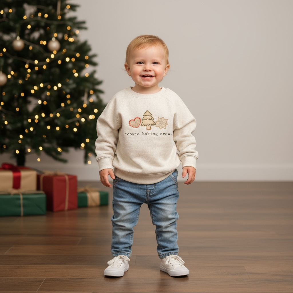 Cookie Baking Crew | Toddler Fleece Sweatshirt