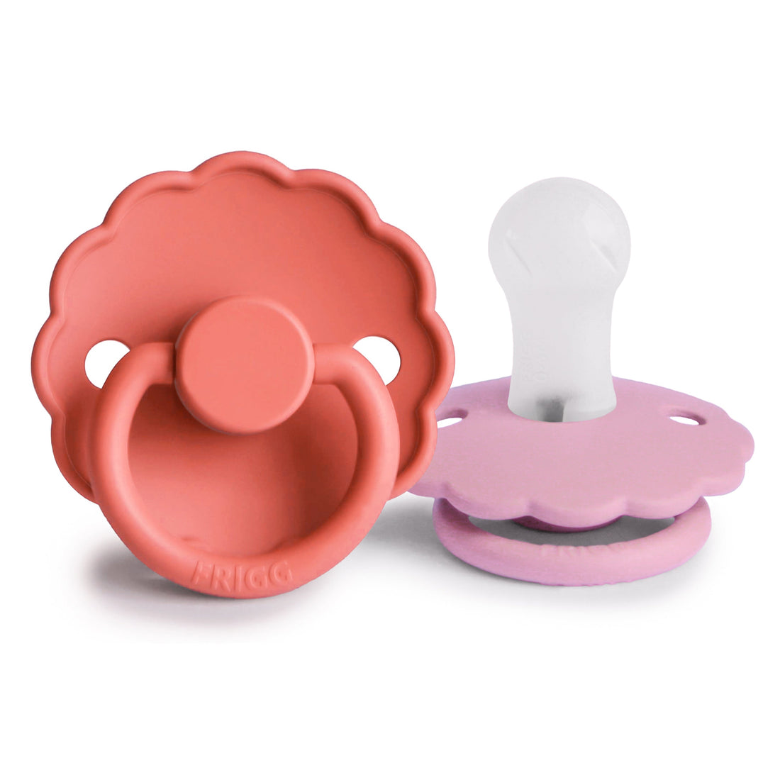 FRIGG Daisy Silicone Pacifier 2 - Pack - Tenth &amp; Pine - FRIGG PACIFIERS - 0 - 6 months - Poppy/Lupine