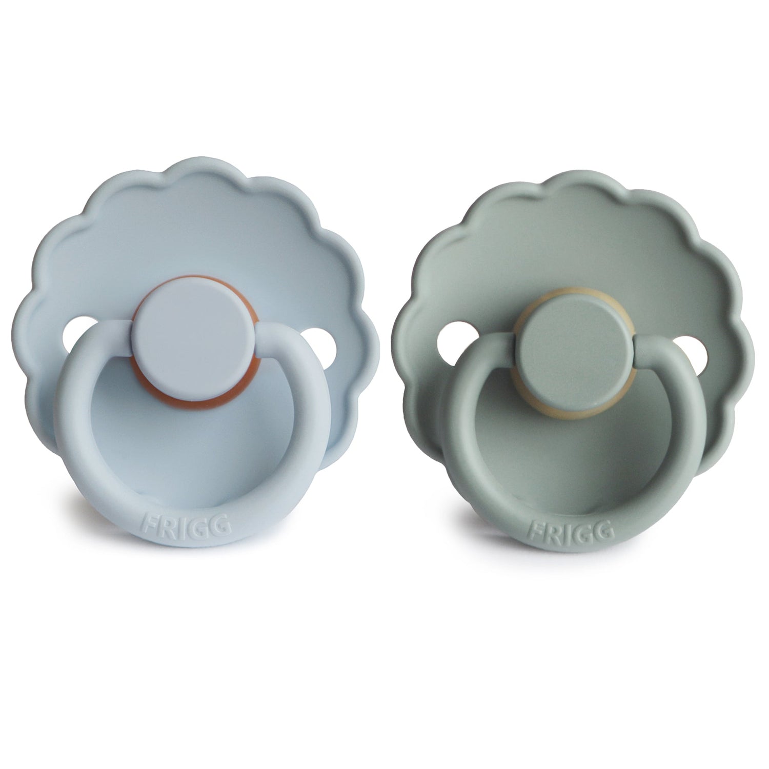 FRIGG Daisy Natural Rubber Pacifier 2-Pack