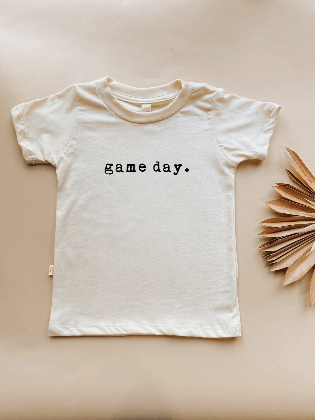 Toddler Game Day Graphic Tee in Organic Cotton