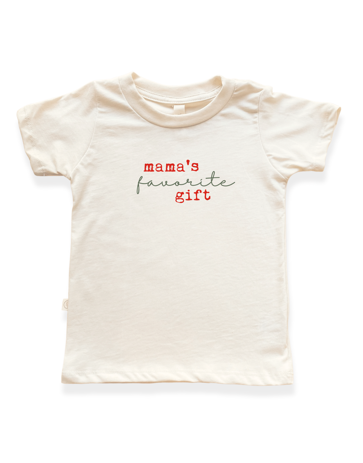 Mamas Favorite Gift Organic Kids T-Shirt