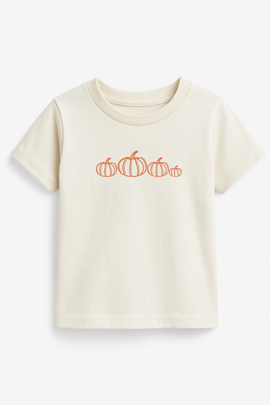 Pumpkin Patch Organic Cotton Kids T-Shirt Short Sleeve