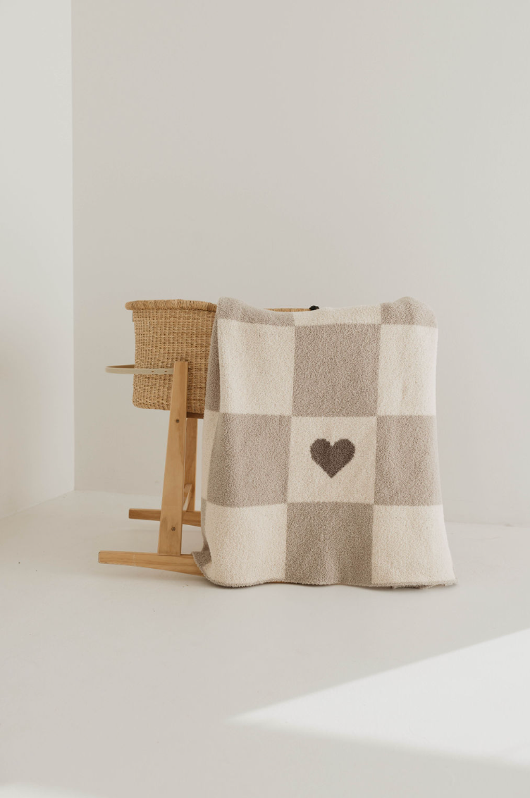 Plush Blanket | Check Your Heart