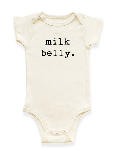 Milk Belly Organic Baby Bodysuit