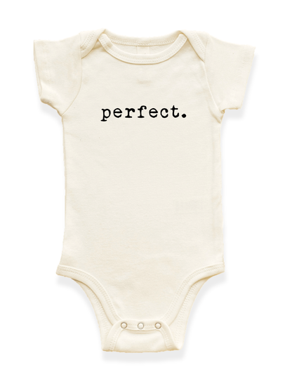 Perfect Organic Cotton Baby Bodysuit