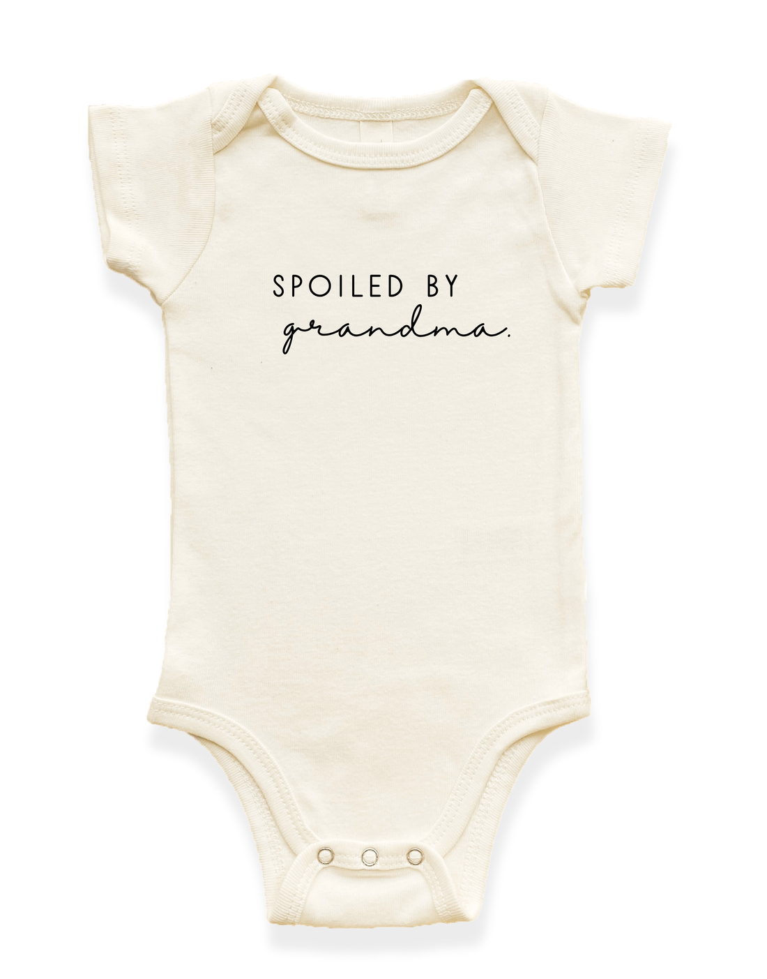 Spoiled By Grandma Organic Baby Bodysuit