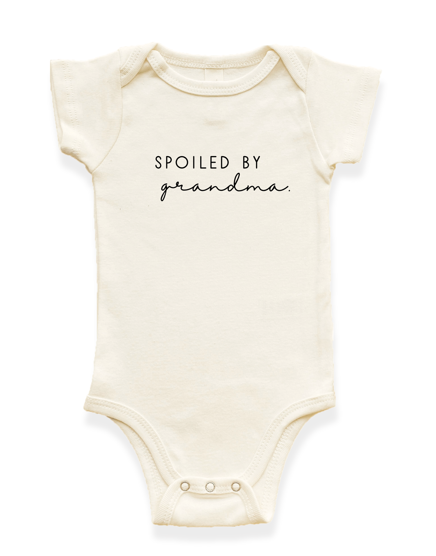 Spoiled By Grandma Organic Baby Bodysuit